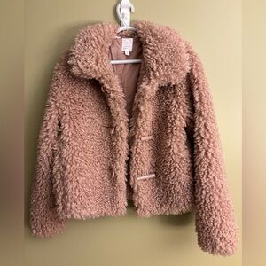NWOT LC Lauren Conrad fuzzy jacket